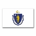 Massachusetts State Flag Vinyl Transfer Decal
