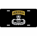 Master Parachutist with Ranger Tab License Plate