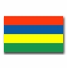 Mauritus Flag Vinyl Transfer Decal