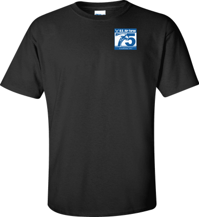 U.S. Air Force 75th Anniversary Logo (Blue) T-Shirt