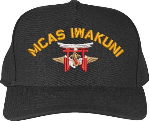 MCAS Iwakuni Japan Marine Corps Custom Embroidered Cap
