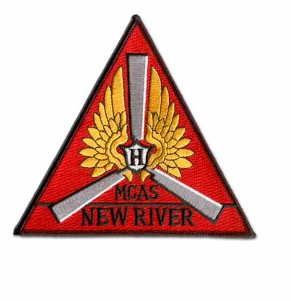 MCAS NEW RIVER 8" JACKET PATCH