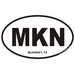 McKinney Texas Oval Decal