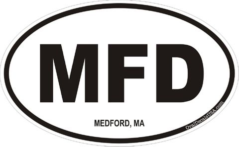 Medford, Massachusetts Decal Stickers