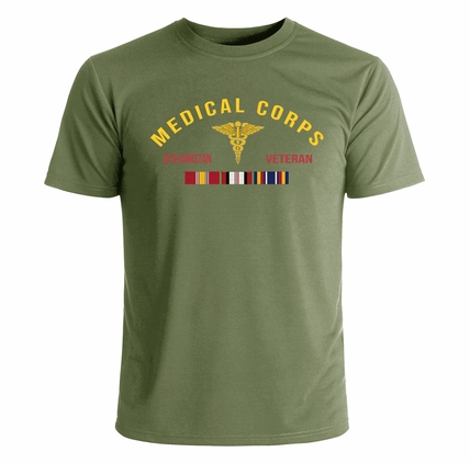 Medical Corps Afghanistan Veteran T-Shirt
