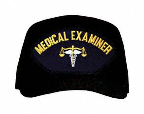 Medical Examiner With Caduceus Ball Cap