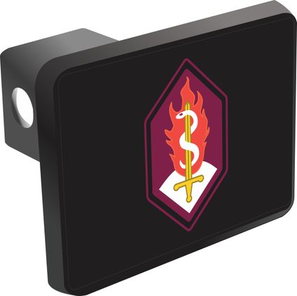 Medical Services Command Patch Hitch Cover