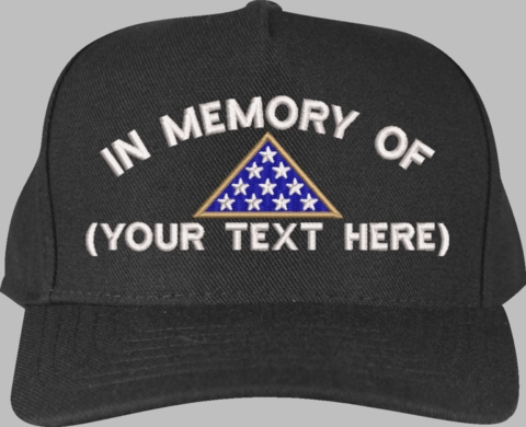 In Memory Custom Cap