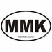 Merrimack New Hampshire Oval Decal