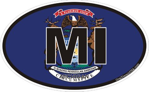 Michigan Decal Sticker
