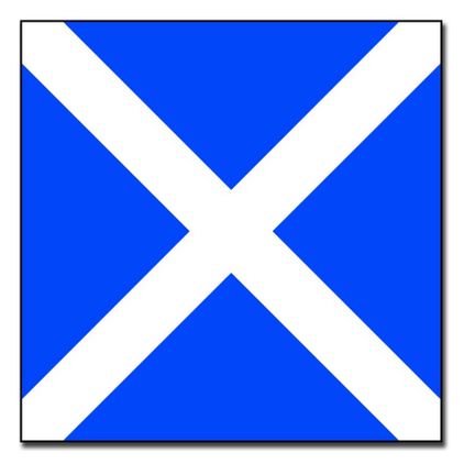 Mike Signal Flag Sticker Decal