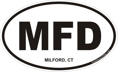 Milford, Connecticut Decal Sticker