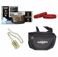 Military Accessories Thumbnail Illustration