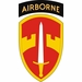 Military Assistance Command MACV With Airborne Tab Decal Sticker