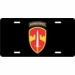 Military Assistance Command MACV With Airborne Tab License Plate