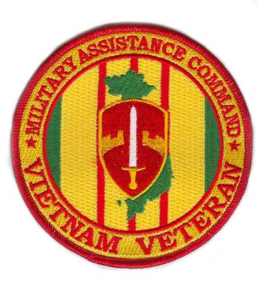 Military Assistance Command Vietnam Veteran 4" Patch