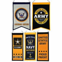 Military Banners Thumbnail Illustration
