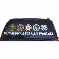 Military Decals and Stickers Thumbnail Illustration