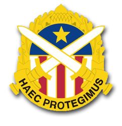 Military District of Washington Unit Crest Vinyl Transfer Decal