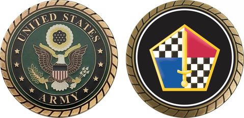 U.S. Army Military Entrance Procurement Command Challenge Coin