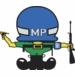 Military Police Character Sticker Decal