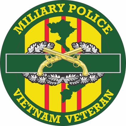 Military Police Vietnam Veteran Decal