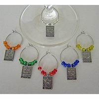Military Wine Glass Charms Thumbnail Illustration