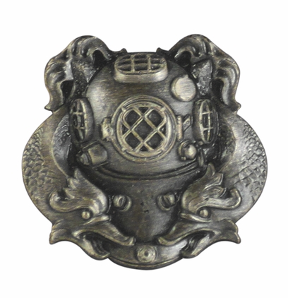 Dress Badge Diver First Class Miniature Oxidized Finish Lapel Pin