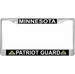 Minnesota Patriot Guard Automobile License Plate Frame