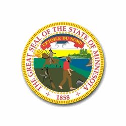 Minnesota State Seal Vinyl Transfer Decal