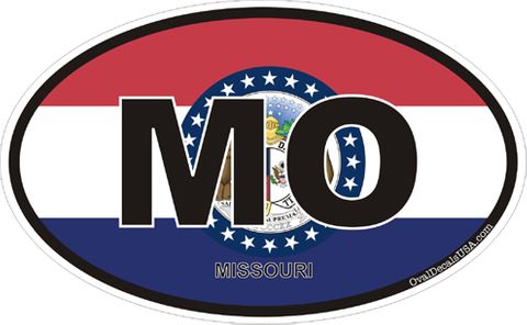 Missouri State Decals Stickers