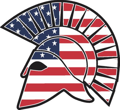 Molon Labe American Flag Decal Sticker