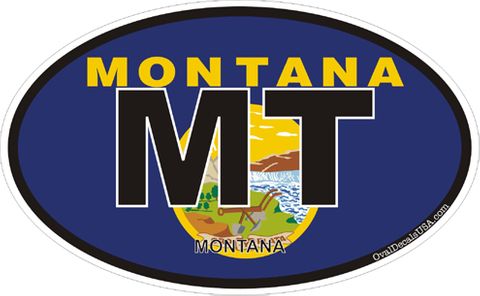 Montana Decal Sticker