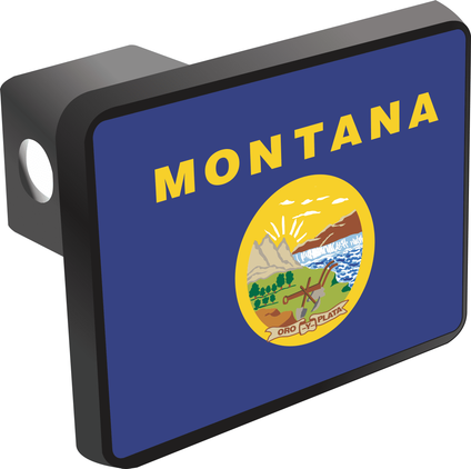 Montana State Flag Hitch Cover