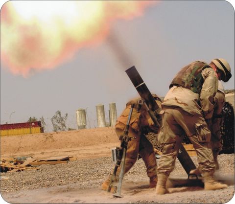 Mortarmen Near Balad Mouse Pad