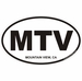 Mountain View California Oval Decal