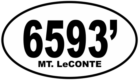 Mt. Leconte  Decal