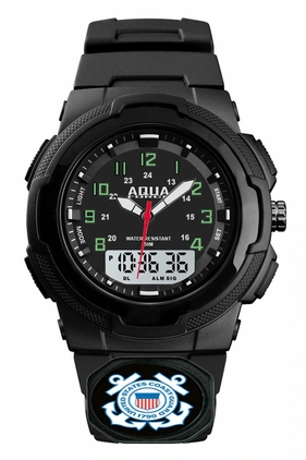 Multi Function Digital / Analog Watch - Coast Guard