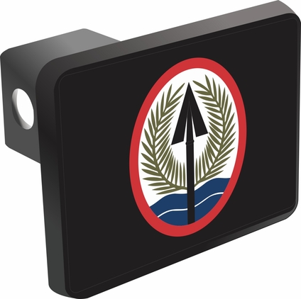 Multi-National Corps - Iraq Insignia Hitch Cover