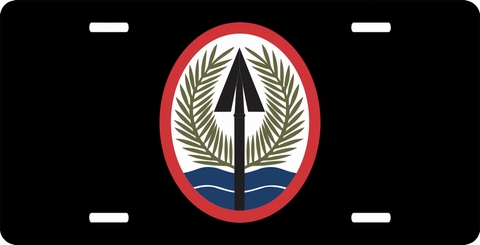 Multi-National Corps - Iraq Insignia License Plate