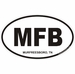 Murfreesboro Tennessee Oval Decal