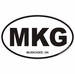 Muskogee Oklahoma Oval Decal