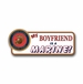 My Boyfriend Is A Marine Vinyl Transfer Bumper Sticker