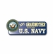 My Grandmother Is In The Navy Vinyl Transfer Bumper Sticker