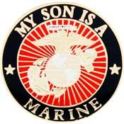 'MY SON IS A MARINE' LAPEL PIN
