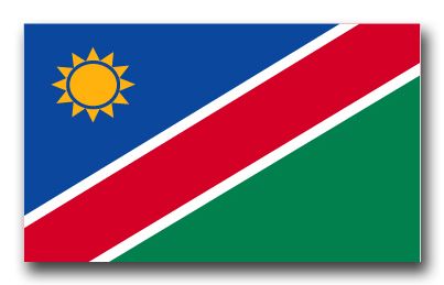 Namibia Flag Vinyl Transfer Decal