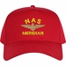 NAS Meridian with Aviator Wings Custom Embroidered Cap