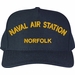 NAS Norfolk Text Only Embroidered Custom Embroidered Cap