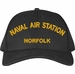 NAS Norfolk Text Only Embroidered Custom Embroidered Cap