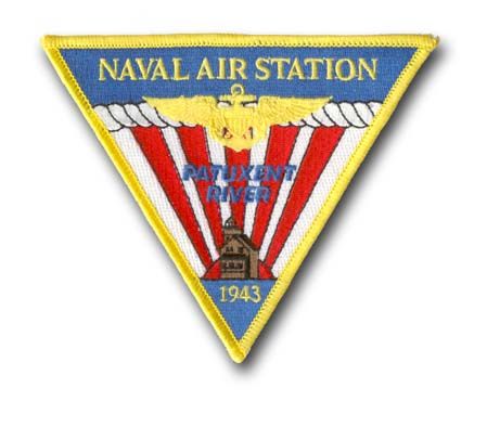 NAS PATUXENT RIVER 4" MILITARY PATCH